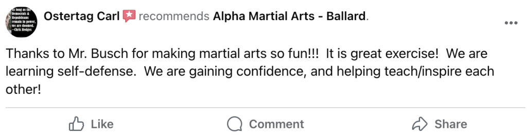 Martial Arts School | Alpha Martial Arts Ballard