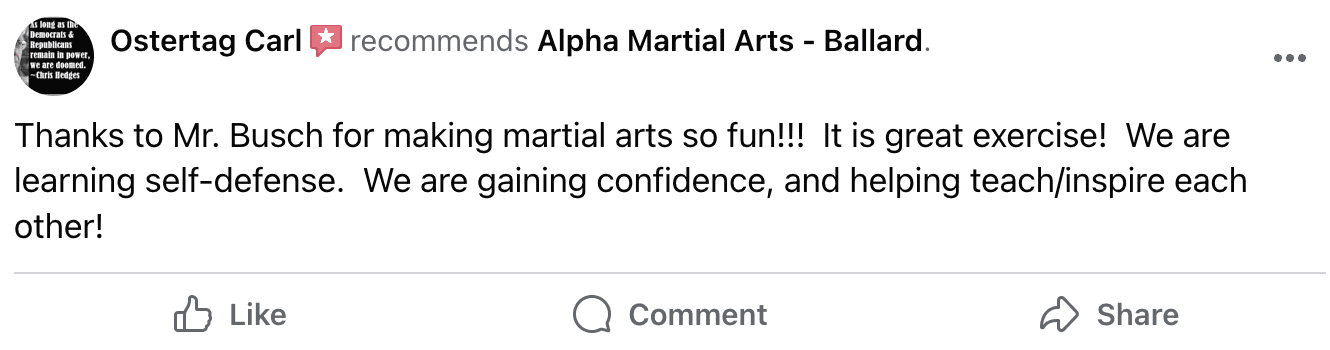 Teen Martial Arts Classes Near Me in Ballard | Alpha Martial Arts